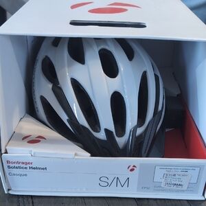 Bontrager Solstice Helmet White and Black